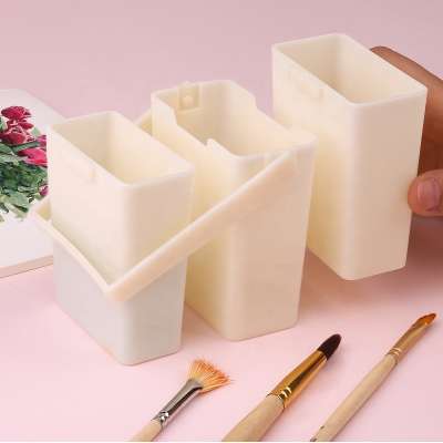 Widely use plastic painting drawing washing cleaning pot box